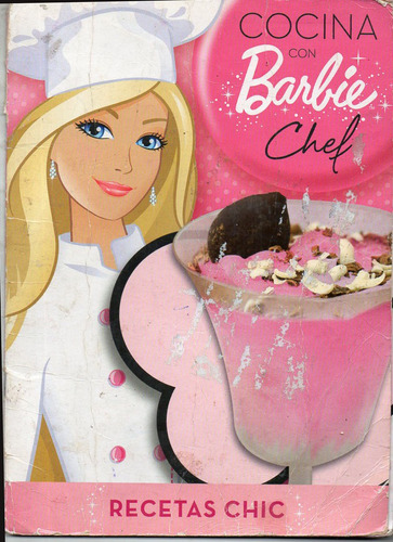 Cocina Con Barbie Chef - Recetas Chic - Usado