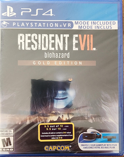 Resident Evil Biozard Gold Edition - Ps4 (mídia Física) 