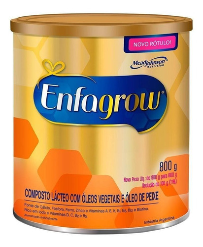 Fórmula infantil em pó Mead Johnson Enfagrow em lata 800g