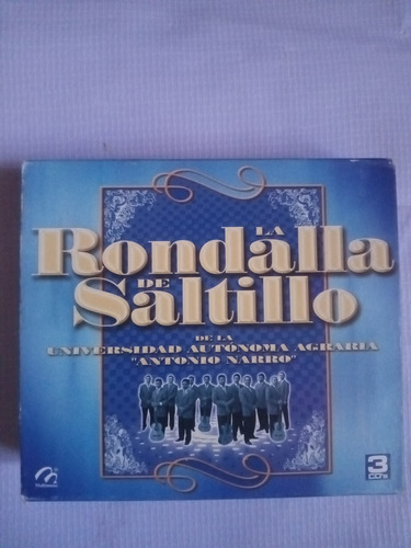 La Rondalla De Saltillo Album 3 Discos Compactos Originales 