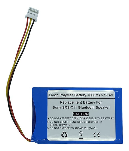 Batería De Repuesto Para Altavoz Bluetooth Sony Srs-x11, S