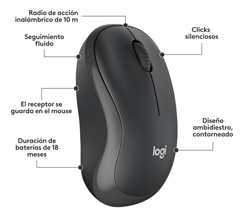Teclado Y Mouse Logitech Mk295 Inalámbricos Silenttouch Negr