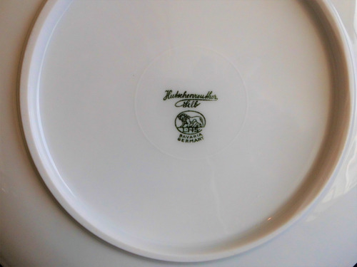 Hermoso Plato De Porcelana Alemana Hutschenreuther. Cerezas