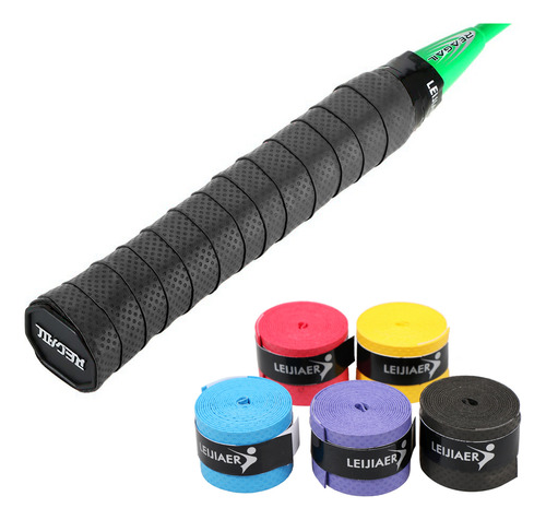 Raqueta Overgrip, 5 Unidades, Tenis, Sweat Grip, Bádminton