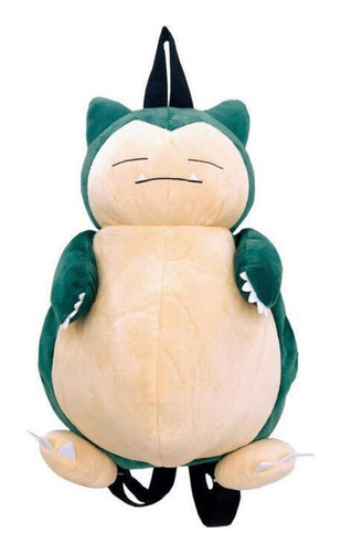 Mochila Ligera De Peluche Snorlax De Dibujos Animados Para J