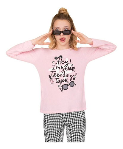 Pijama Mujer Invierno So Pink Trending Topic 11661