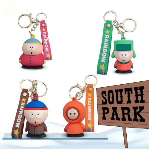 South Park Llaveros 3d