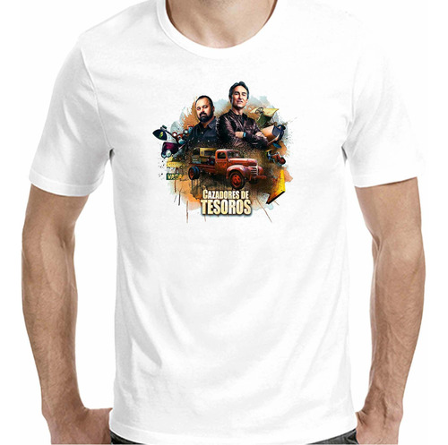 Remeras Hombre Reality Cazadores Tesoros |de Hoy No Pasa| 16