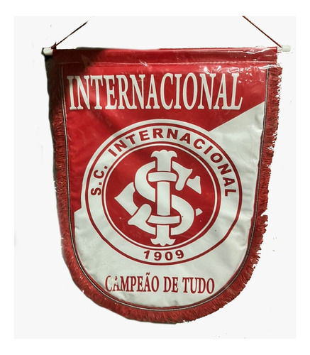 Banderines De Futbol Grande Pvc Flecos S.c Internacional Br