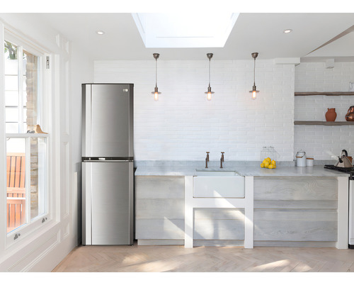 Refrigerador Fensa Combi Progress 3100 Inox 244 L
