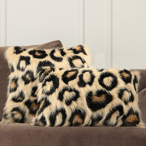 Insmeer Funda De Almohada Con Estampado De Leopardo, Fundas