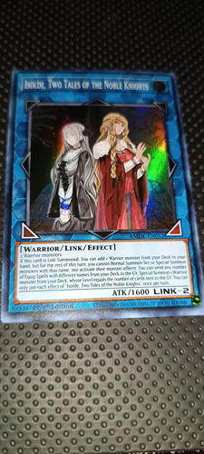 Carta Yugioh Isolde Two Tales Of The Noble Knights 