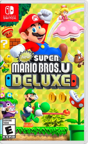 New Super Mario Bros U Deluxe Nintendo Switch Juego Karzov ...