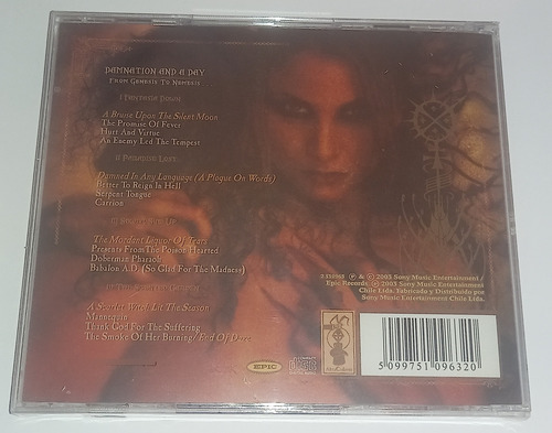 Cd Cradle Of Filth - Damnation And A Day (lacrado/imp)