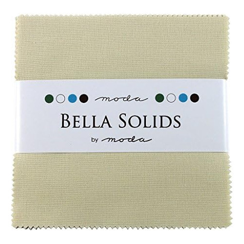 Bella Solids Fig Tree Cream Charm Pack, 42 Cuadrados De...