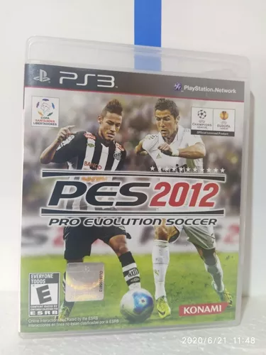 Jogo Pes 2012 Pró Evolution Soccer Original Para Ps 3