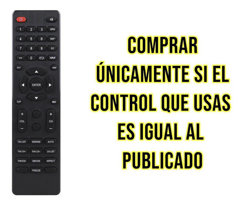 Control Remoto Mover A México Tv Pantalla Lcd Led