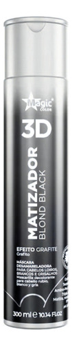  Matizador Magic Color 3d Blond Black 300ml Tom Louro claro