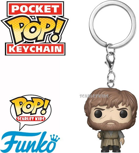 Llavero Funko Juego De Tronos Tyrion Lannister Keychain Pop!
