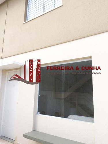 Imagem 11 de 15 de Sobrado Novo Em Condomínio Fechado À Venda Na Vila Nova Mazzei! - Fc655