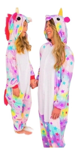 Pijama Kigurumi Unicornio De Estrellas