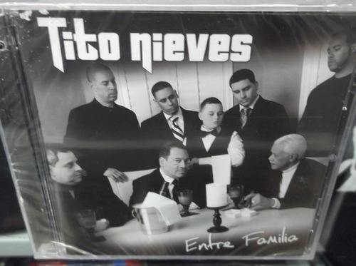 Tito Nieves Entre Familia Cd Nuevo Sellado