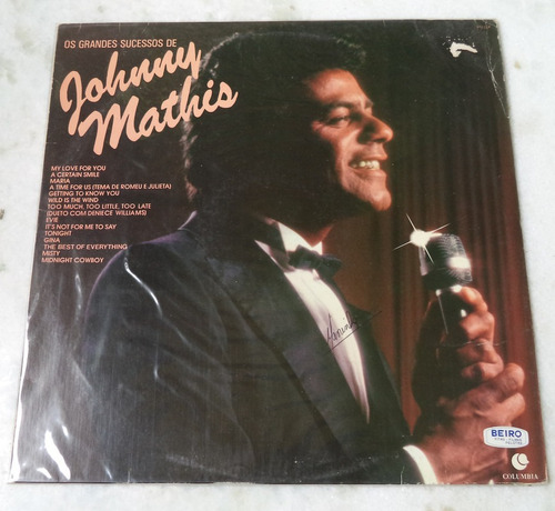 Lp Os Grandes Sucessos De Johnny Mathis