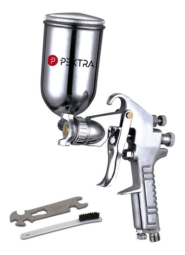 Imagen 1 de 9 de Pistola Pintar Lvmp Profesional Pektra 400ml Gravedad 1,5 Mm