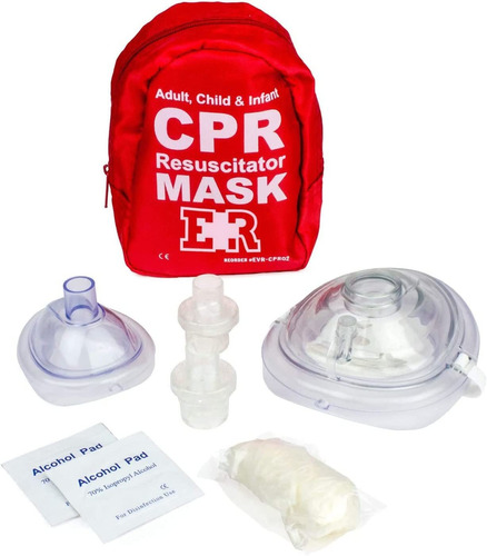 Ever Ready First Aid Adult And Infant Cpr Mask Combo Kit Wit