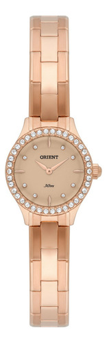 Relógio Orient Feminino Mini Pequeno Rose Social Joia