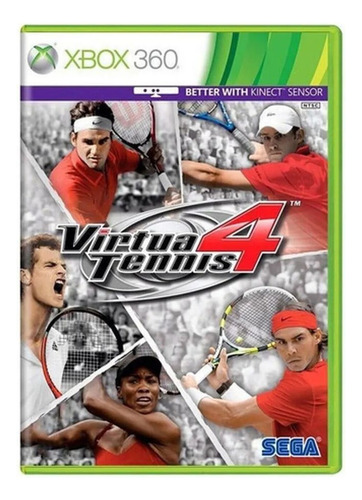Medios físicos de Virtual Tennis 4 Xbox 360