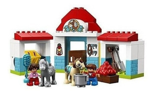 Lego Duplo Town Farm Pony Stable 10868 Building Kit (59 Piez