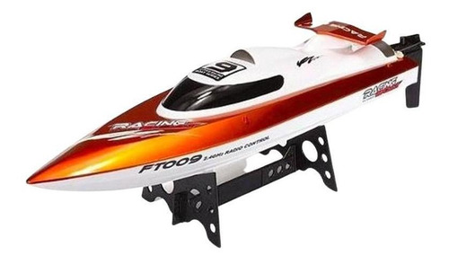 Lancha High Speed Racing Boat 4ch 2.4ghz Rc Ft009 Laranja