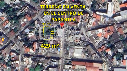 Terreno En Venta En El Centro De Papantla, Veracruz.