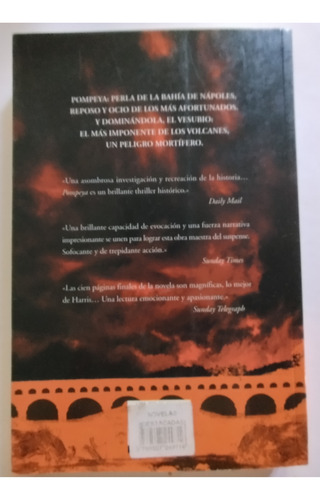 Pompeya. Faltan 48 Horas Para La Catástrofe. R. Harris (Usado)