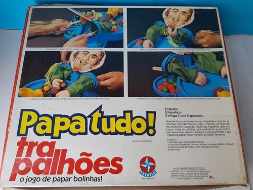 Antigo Jogo Papa Tudo Dos Trapalhões Estrela