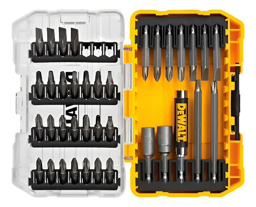 Jogo Bits 37 Peças Para Parafusar Com Estojo Dw2163 Dewalt