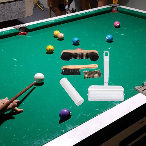 Juego De Cepillos Para Limpiar De Billar, Paño De Limpieza
