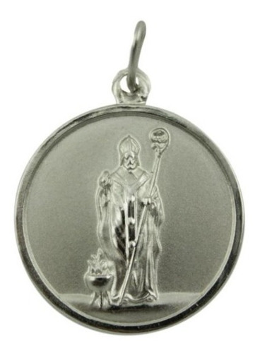 Medalla San Cipriano Alpaca 24mm Italia - Santería San Juan