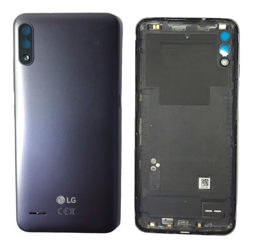 Tampa Traseira LG K22 Com Botoes Cinza Original