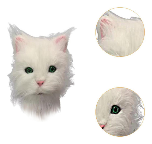 Máscara De Cabeza De Animal, Tocado, Máscara De Halloween