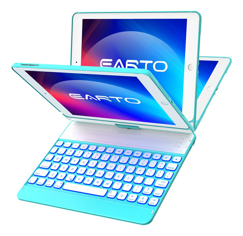 Earto Estuche Para iPad 9.7 Retroiluminada Color