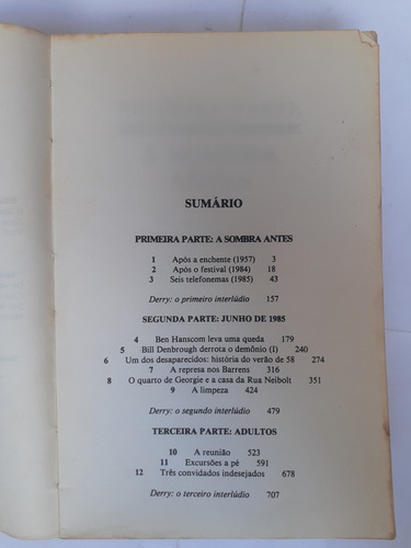 A Coisa 2a Edição Vol.1 - Stephen King