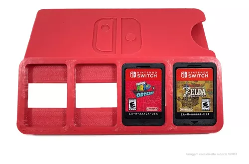 Encarte e Case/capa para cartucho do Nintendo Switch (SEM JOGO INCLUSO)