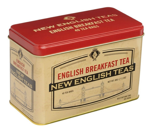 Te New English Teas Lata 40 Sobres English Breakfast