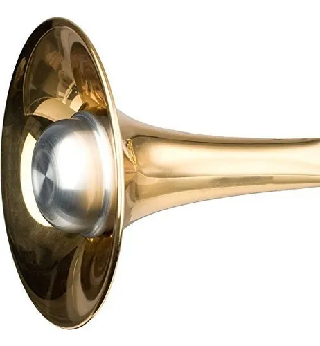 Sordina De Practica De Aluminio Compacta Para Trombon Tenor