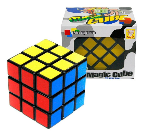 Cubo Magico, Cubo De Rubik En Caja, Magic Cube