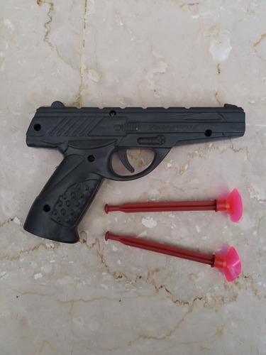 Pistola Pistolita De Juguete Plástica  De Dardos Para Niños 