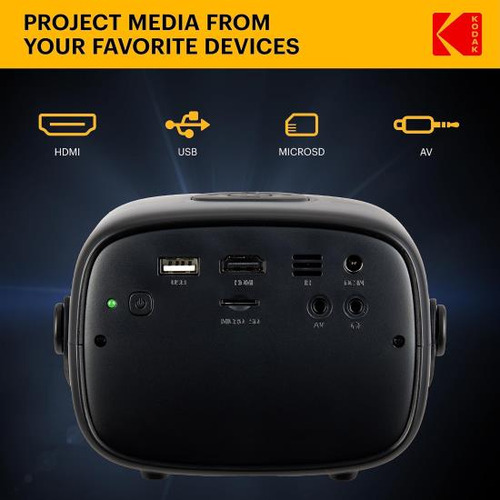 Mini Proyector Pico Kodak Flik X2 | Proyector Portátil De 10