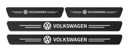 Volkswagen Protectores Para Posapies / Pisa Puerta Fibra Car